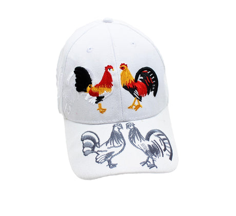 Cap with Rooster Design