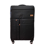 New York XXXpress, Fabric Suitcase Set, Black