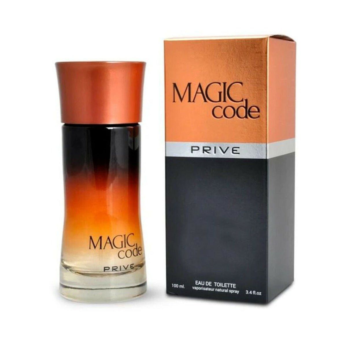 Magic Code Prive, Perfume de Hombre, 3.4 oz
