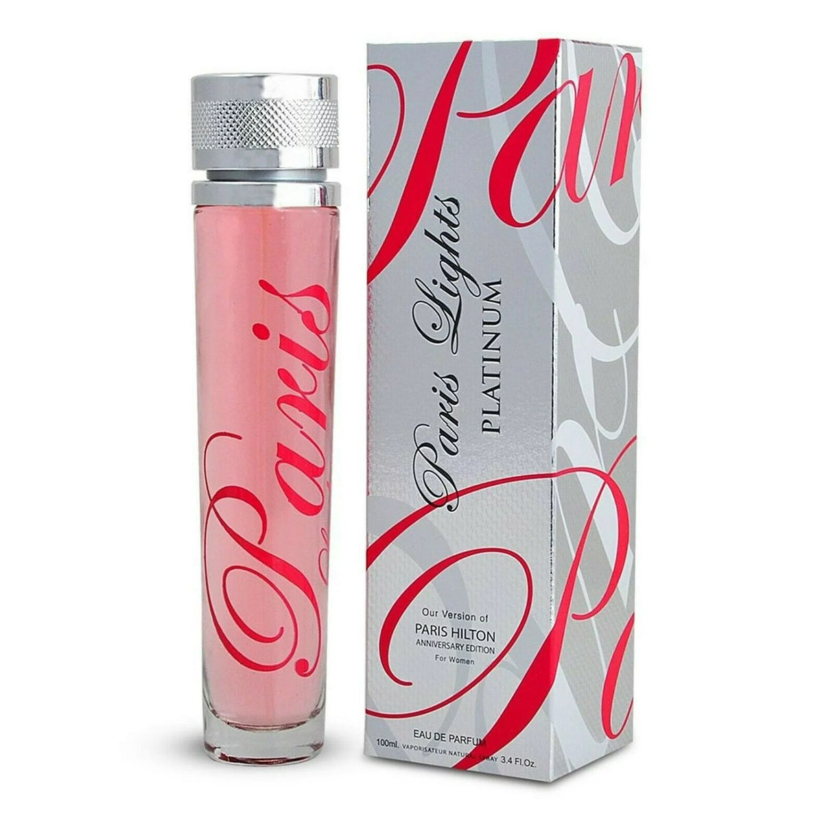 Paris Light Platinum, Perfume de Mujer, 3.4 oz