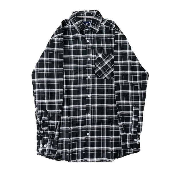 Long Sleeve Checkered Shirt