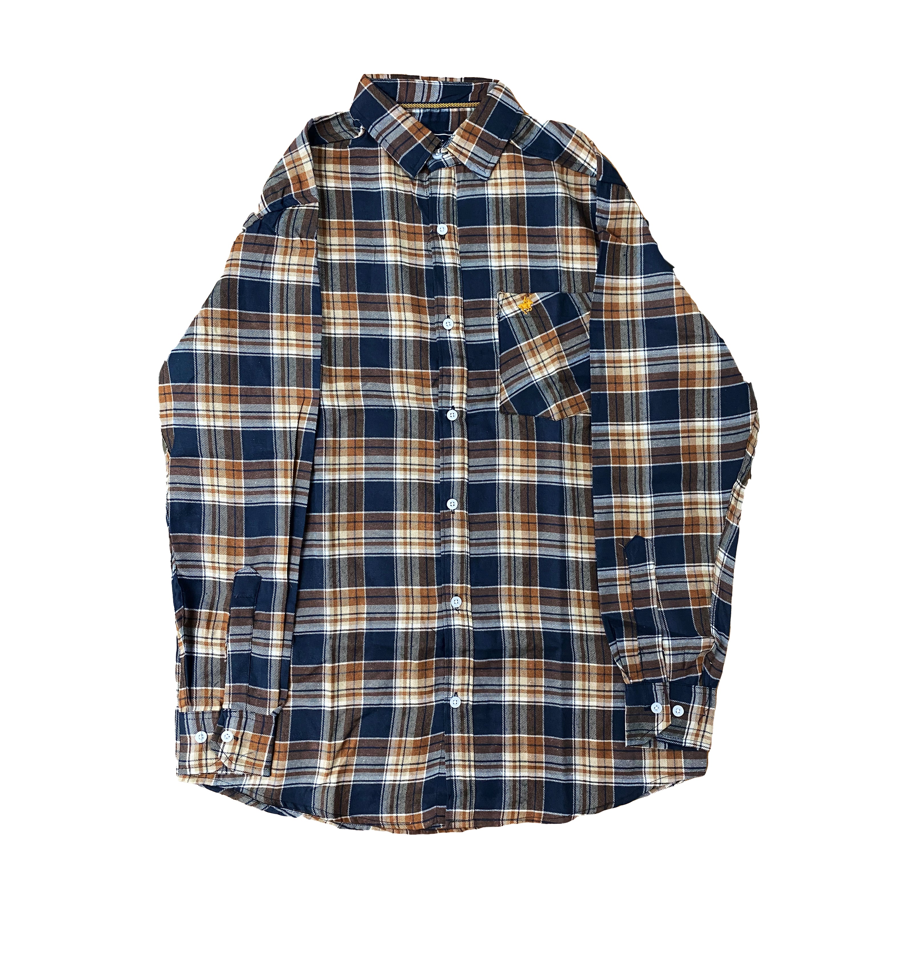 Camisa de Cuadros Mangas Largas