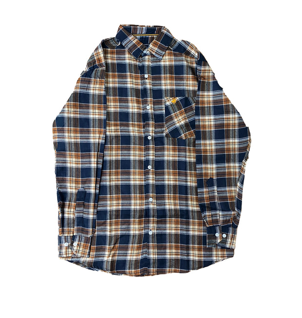 Long Sleeve Checkered Shirt