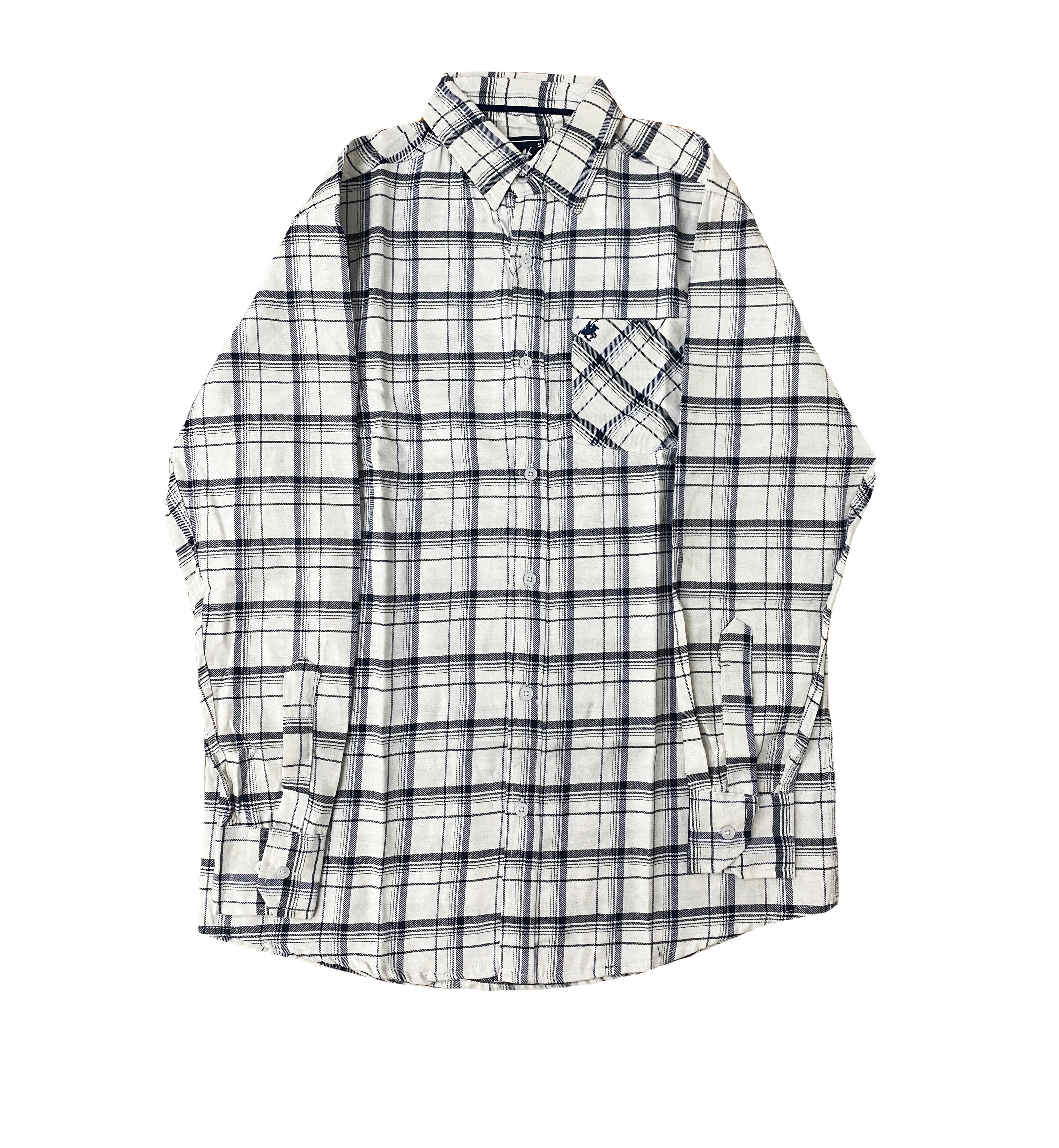 Camisa de Cuadros Mangas Largas