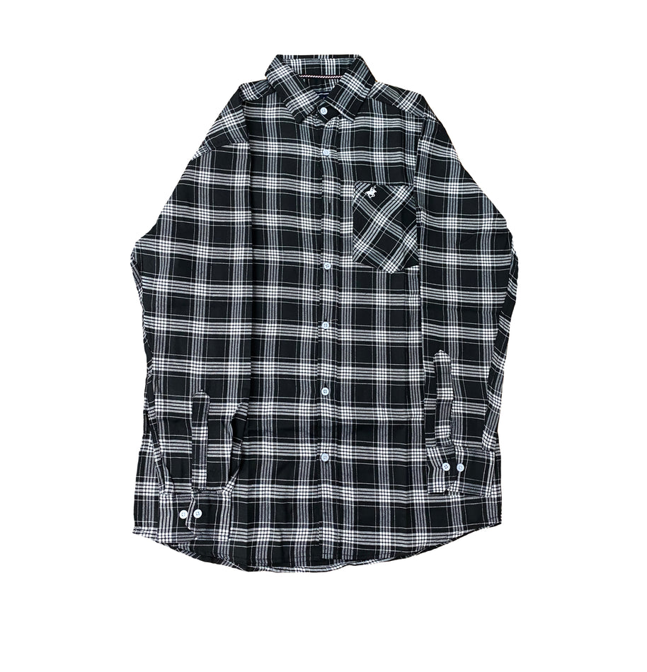 Camisa de Cuadro Mangas Largas
