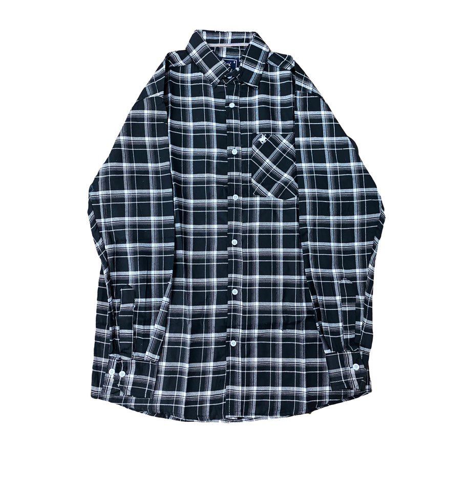 Camisa de Cuadro Mangas Largas