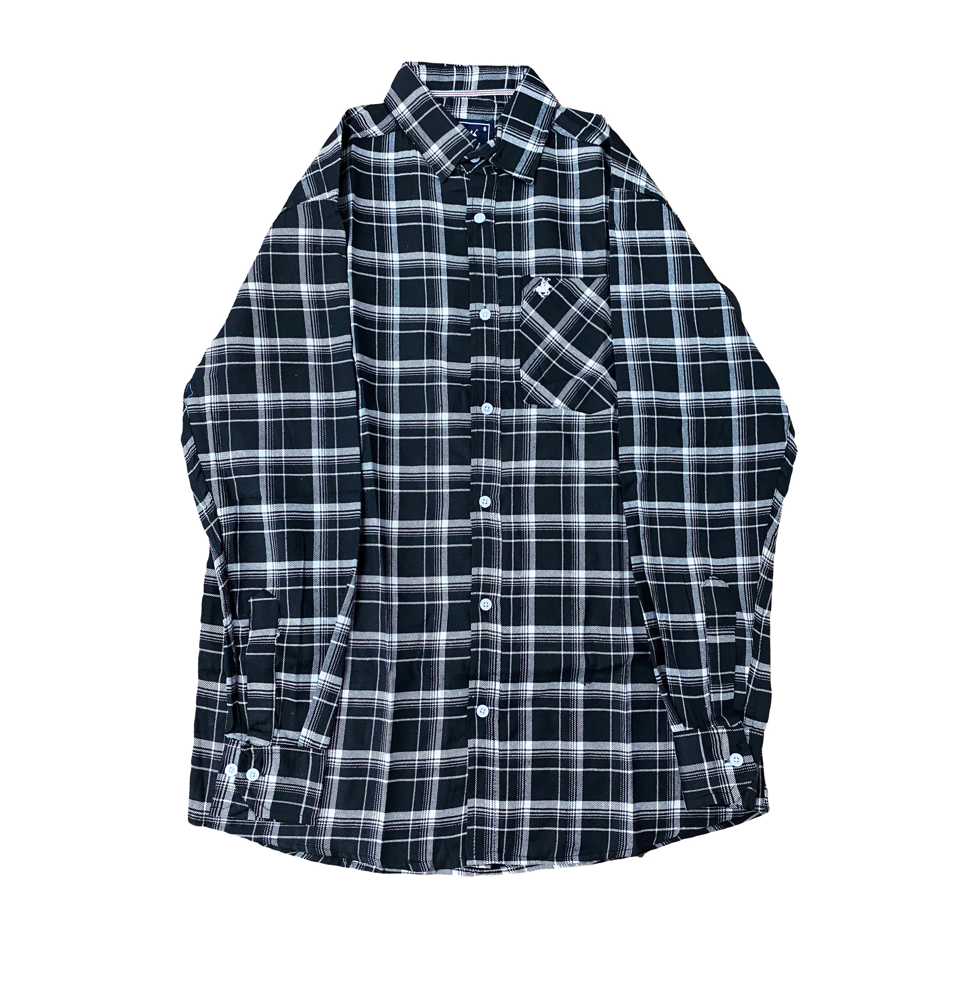 Camisa de Cuadro Mangas Largas