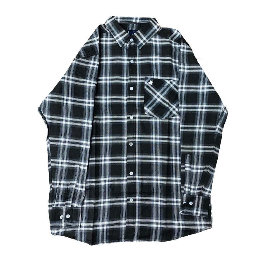 Camisa de Cuadro Mangas Largas de Hombre