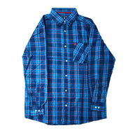 Camisa de Cuadro Mangas Largas de Hombre