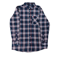 Camisa de Cuadro Mangas Largas de Hombre
