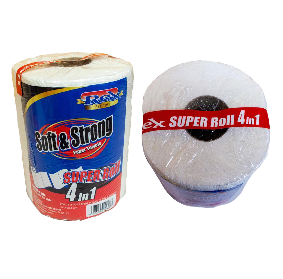 Rex, Soft & Strong Papel Toalla