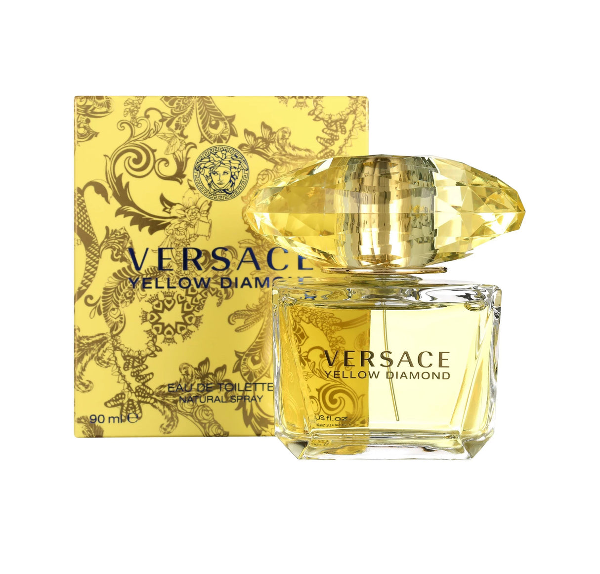 Versace Yellow Diamond W, Perfume de Mujer 3.0 oz