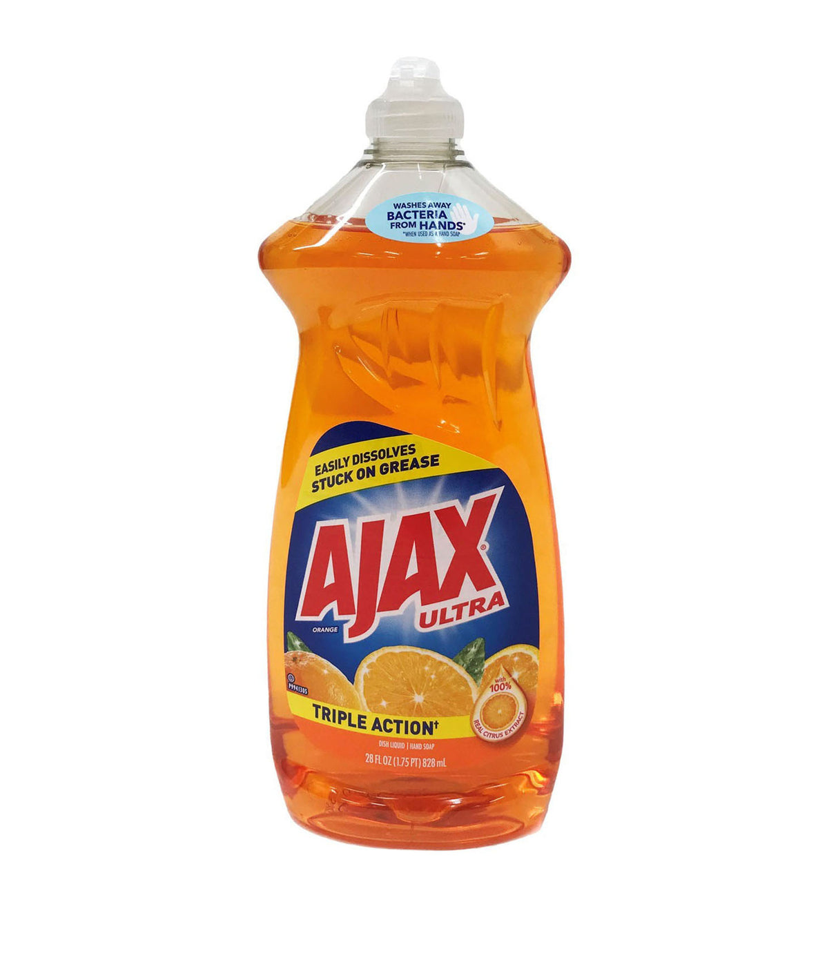 Ajax, Scrubbing Soap, Orange, 28 oz