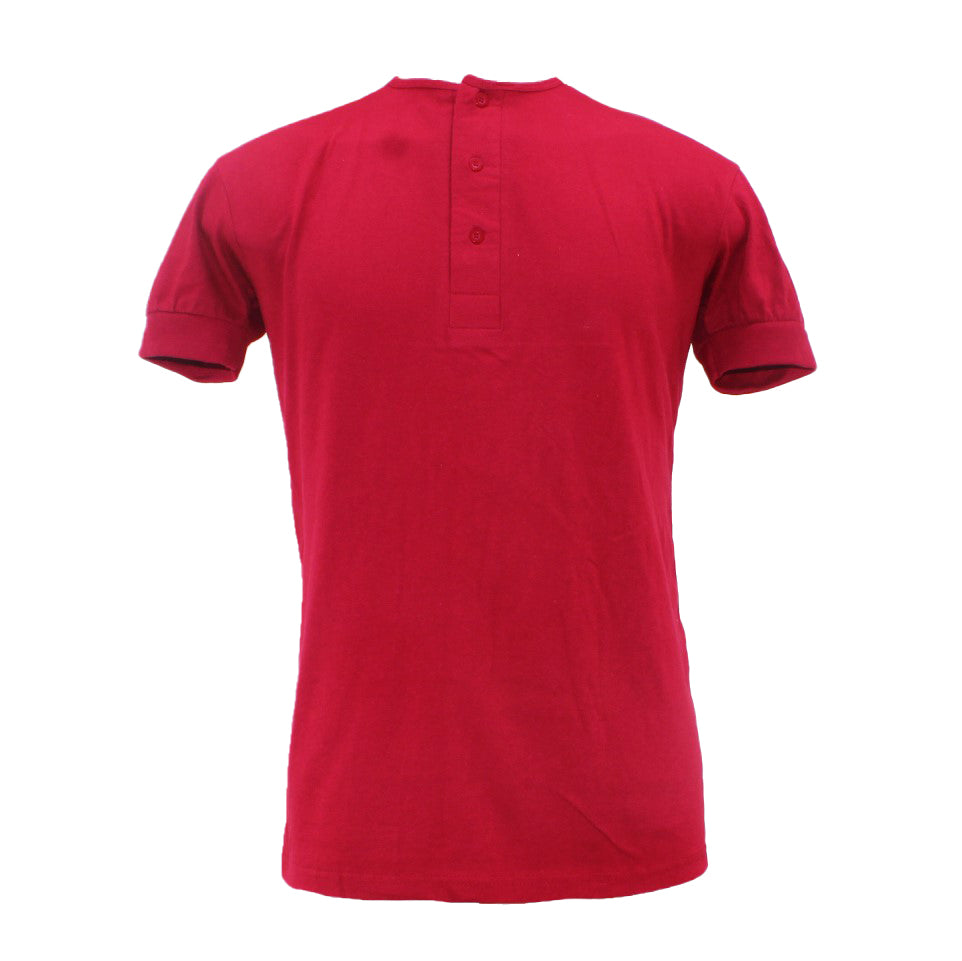 Camiseta Perro Men s 3 Button Cotton Shirt