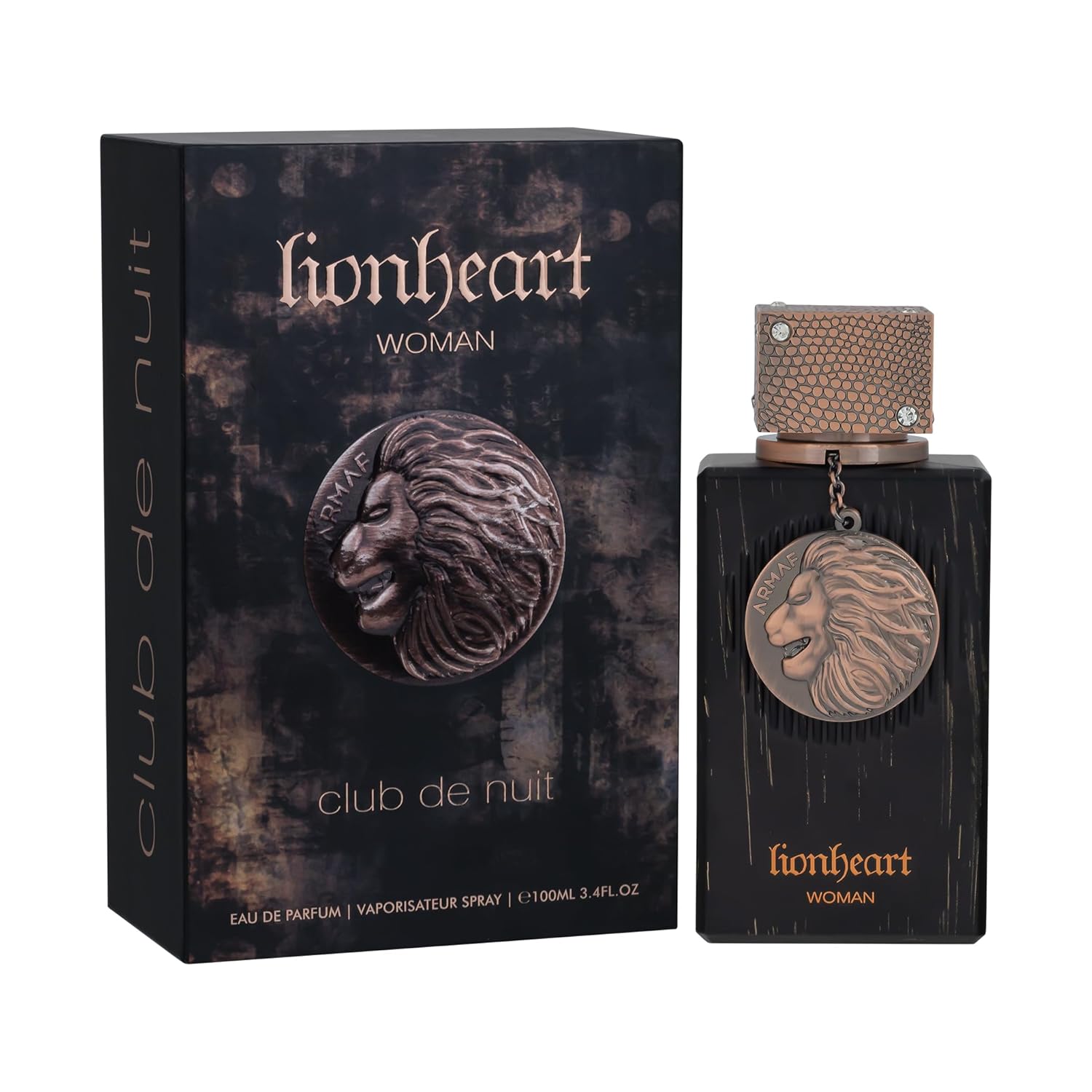 Armaf Club De Nuit Lionheart for Women Eau de Parfum Spray, 3.4 Ounce