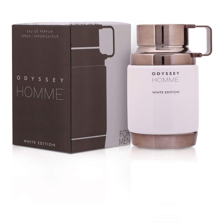 Armaf Odyssey Homme White Edition for Men Eau de Parfum Spray, 3.4 Ounce