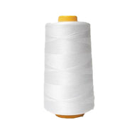 White Thread Cone, 100% Polyester