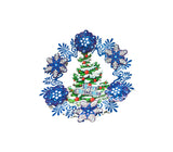 United Merchandising, Corona de Puerta Navideña, 50cm