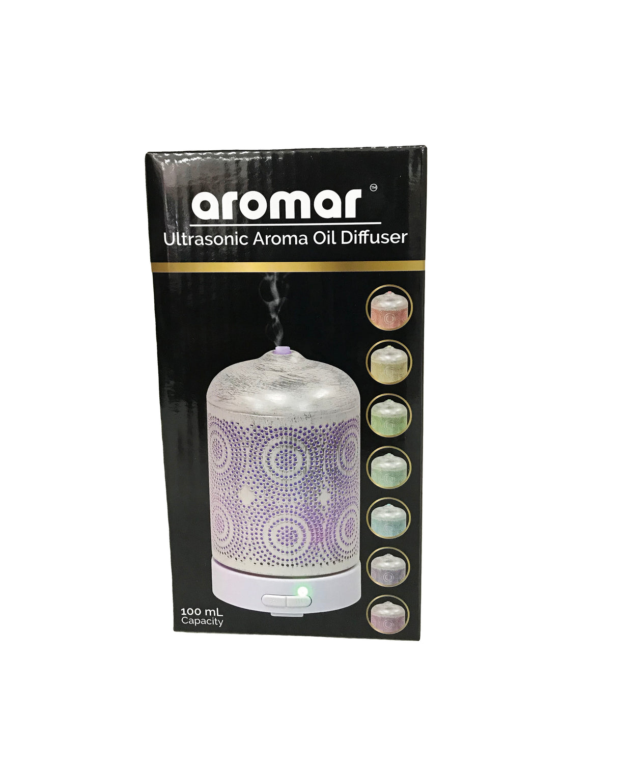 Aromar, Aromatic Lamp, Metallic White