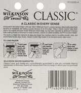 5 Wilkinson Sword Classic Double Edge Safety Razor Blades - Valsan Inc