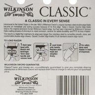 5 Wilkinson Sword Classic Double Edge Safety Razor Blades - Valsan Inc