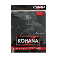 Kohana, Camiseta con botón para hombre de Nylon