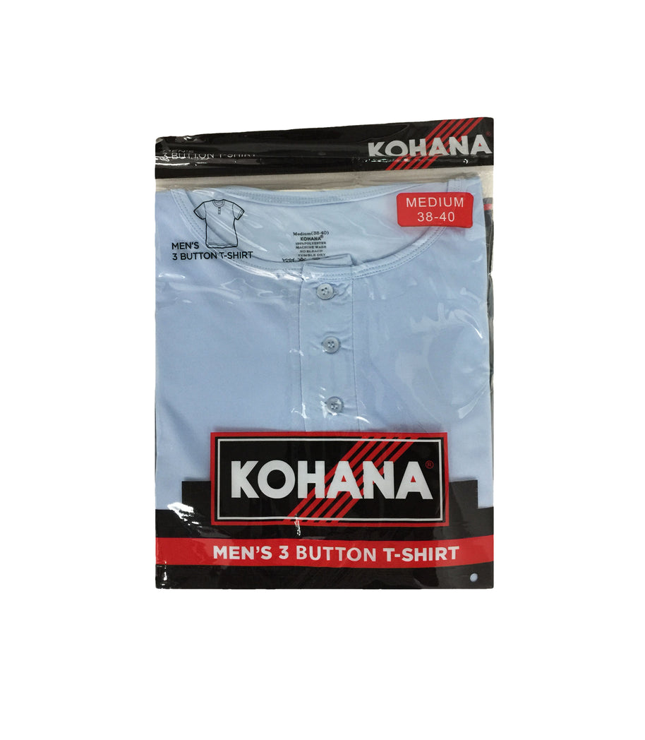 Kohana, Camiseta con botón para hombre de Nylon