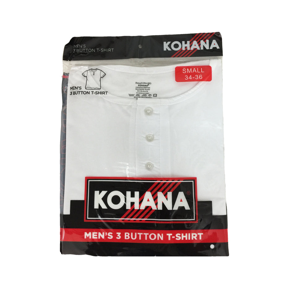 Kohana, Men's White Nylon T-shirt