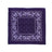 Paisley Classic 100% Cotton Purple Bandana- Valsan Inc