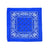 Paisley Classic 100% Cotton Royal Blue Bandana- Valsan Inc