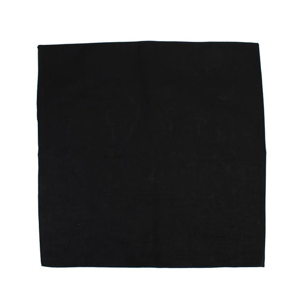 Solid Color 100% Cotton Bandana - Valsan Inc
