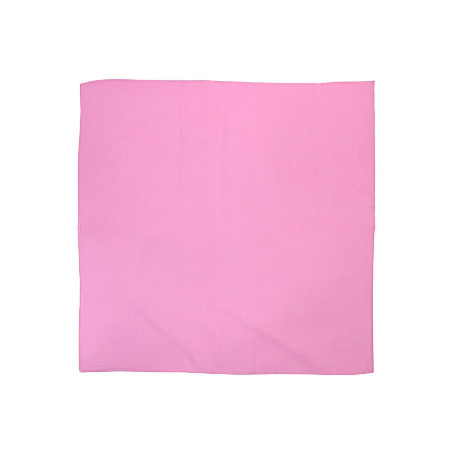 Solid Color 100% Cotton Bandana - Valsan Inc