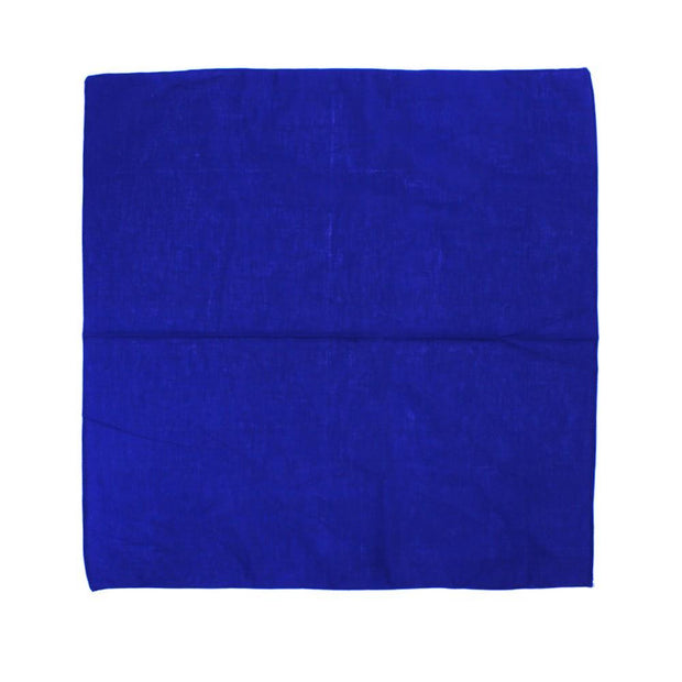 Solid Color 100% Cotton Bandana - Valsan Inc