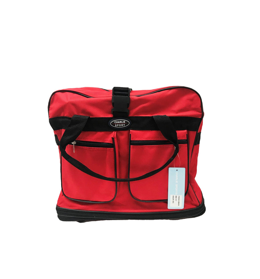 Expandable Briefcase with 70 lbs Wheels