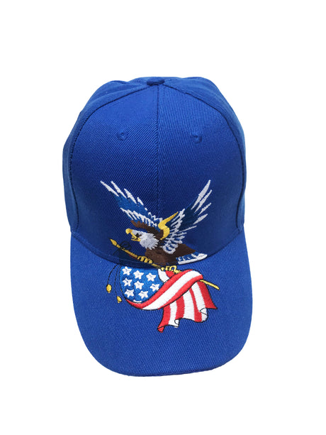 Gorra con Diseño de Bandera USA/Águila
