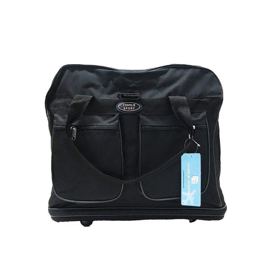 Expandable Briefcase with 70 lbs Wheels