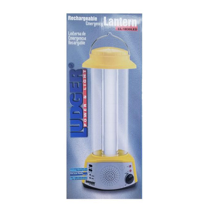 Ludger, Rechargeable Lamp with FM Radio, LED